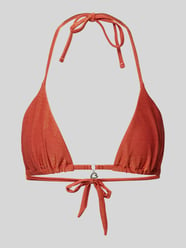Bikini-Oberteil mit Effektgarn Modell 'RICO SEAGLITTER' von Banana Moon Orange - 41