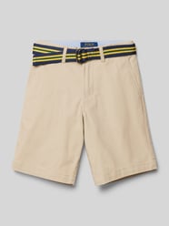 Shorts mit Eingrifftaschen Modell 'BEDFORD' von Polo Ralph Lauren Kids Beige - 39