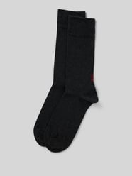 Socken mit Label-Print im 4er-Pack von HUGO Grau - 31