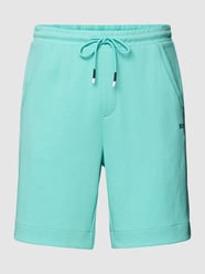 Szorty z tunelem od BOSS Green Zielony - 22