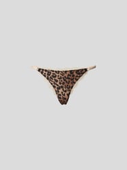 String mit Animal-Print von Love Stories Braun - 3