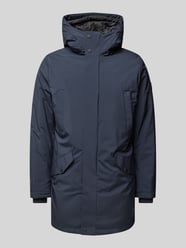 Jacke mit Kapuze Modell 'AKENJI' von PEOPLE OF SHIBUYA Blau - 37