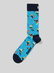 Skarpety z wyhaftowanym motywem od Happy Socks - 7