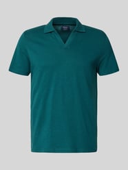 Slim Fit Poloshirt mit V-Ausschnitt von MCNEAL - 7