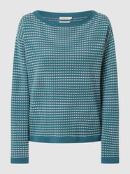 Pullover aus Bio-Baumwolle  von Tom Tailor Blau - 20