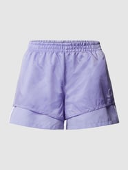 Shorts mit Label-Details von adidas Originals Lila - 11