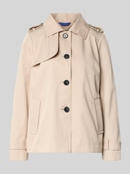 kurtka o kroju regular fit z wykładanym kołnierzem od Christian Berg Woman Selection - 8