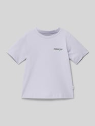 T-Shirt mit Label-Print Modell 'BOSTON PHOTO' von JACK & JONES Pink - 10
