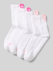 Sokken van katoenmix in een set van 4 model 'HEART' van PUMA - 31