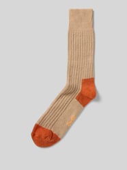 Sokken met kasjmier van Unio Beige - 19