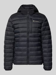 Steppjacke mit Kapuze und Logo von CHAMPION - 1