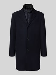 Regular fit lange jas van wolmix van HECHTER PARIS - 1