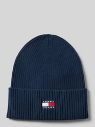 Mütze mit Logo-Stitching von Tommy Jeans Blau - 41