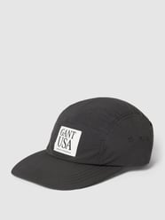 Cap mit Label-Patch Modell 'CAMP' von Gant Schwarz - 35