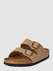 Slides mit Dornschließe Modell 'ARIZONA' von Birkenstock Braun - 6