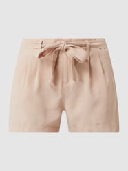 Korte broek met paperbagband, model 'Mago' van Only Beige - 44