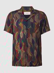 Slim Fit Freizeithemd aus Viskose von Shiwi Grün - 10