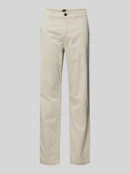 Regular Fit Chino mit Gürtelschlaufen von BOSS Orange Beige - 38