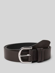 Pasek z naturalnej skóry bydlęcej od Marc O'Polo - 45