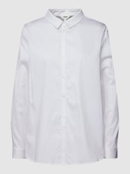 Overhemdblouse met platte kraag, model 'Roxa' van Object Wit - 6