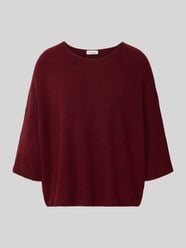 Oversized Strickpullover mit Leinen-Anteil von American Vintage Bordeaux - 21