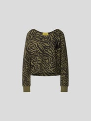 Sweatshirt mit Animal-Print von Dundas Grün - 13