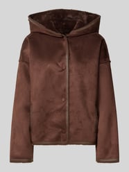 Jacke mit Kapuze und seitlichen Eingrifftaschen von Apricot - 21
