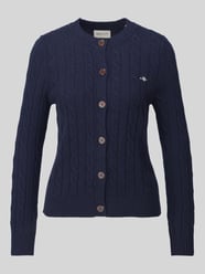 Strickjacke aus Wolle mit Logo-Detail von GANT - 38
