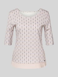T-Shirt mit 1/2-Ärmel von Marc Cain Beige - 40