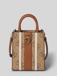 Umhängetasche mit Label-Applikation Modell 'ERENIA MINI TOTE' von Guess - 10