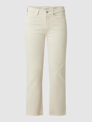 Straight Fit High Waist Jeans mit Stretch-Anteil Modell 'Linde' von Marc O'Polo Beige - 36