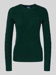 Sweter z dzianiny z domieszką kaszmiru model ‘KIMBERLY’ od Polo Ralph Lauren - 36
