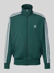 Sweatjacke mit Stehkragen von adidas Originals Grün - 44