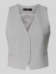 Weste mit V-Ausschnitt und Paspeltaschen Modell 'BOWERY' von Mango - 40