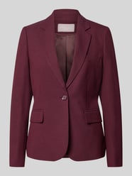 Regular Fit Blazer aus Viskose-Mix von Christian Berg Woman Selection Bordeaux - 5