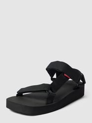 Sandalen mit Label-Detail Modell 'CADYS' von Levi’s® Acc. Grau / Schwarz - 32