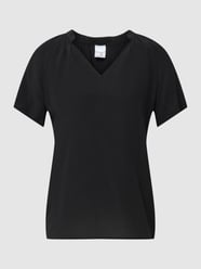 Blouseshirt van Tonno & Panna met V-hals van tonno & panna Zwart - 29