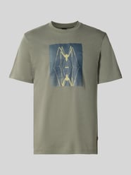 T-shirt o kroju regular fit z czystej bawełny Model 'TE_CREATURE' od BOSS Orange - 11