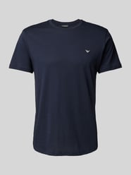 T-Shirt mit Label-Patch von Emporio Armani - 17