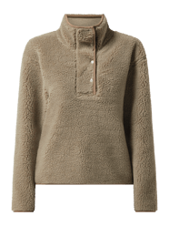 Bluza z futerka model ‘Oxana’ od Levete Room Beżowy - 13