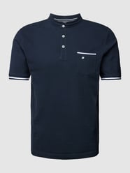 Poloshirt mit Brusttasche von HECHTER PARIS Blau - 9