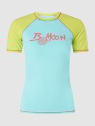 Zwemshirt met logo, model 'Timeo Twister' van Banana Moon Geel - 33