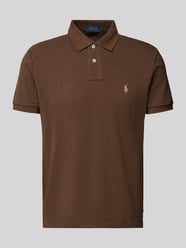 Koszulka polo o kroju slim fit z czystej bawełny od Polo Ralph Lauren - 26