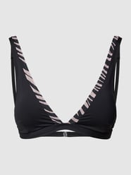 Bikinitop in triangelmodel van LASCANA Grijs / zwart - 36