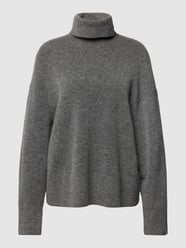 Rollkragenpullover mit überschnittenen Schultern von Marc O'Polo Denim Grau - 8