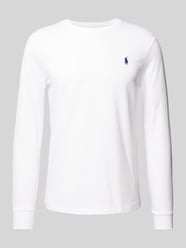 Longsleeve mit Label-Stitching von Polo Ralph Lauren Weiß - 39