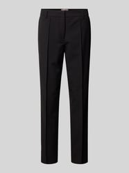 Broek in verkorte pasvorm met lengtenaden van Christian Berg Woman Selection - 8