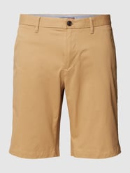 Chino-Shorts mit seitlichen Eingrifftaschen Modell 'HARLEM' von Tommy Hilfiger Beige - 5