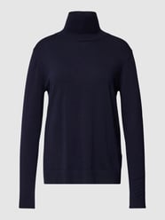 Longsleeve mit Stehkragen Modell 'KIKU' von Weekend Max Mara Blau - 38