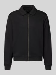 Regular fit sweatjack van elastische katoenmix van GUESS - 23